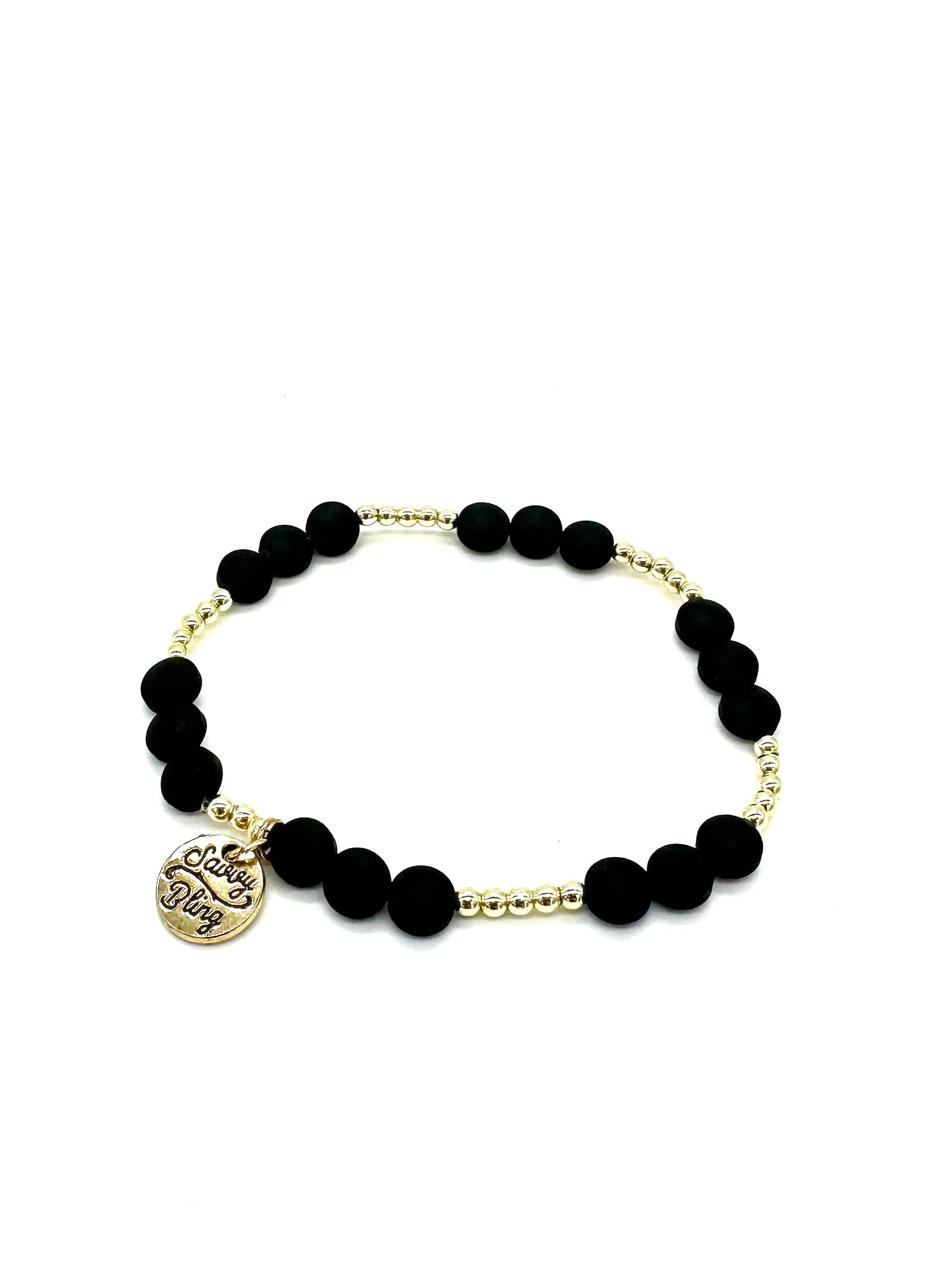 18K Gold Filled Bracelet Bar