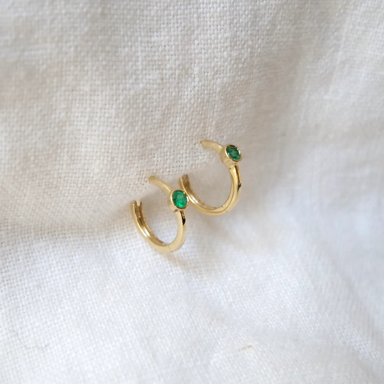 2.7mm Bezel Emerald Clicker