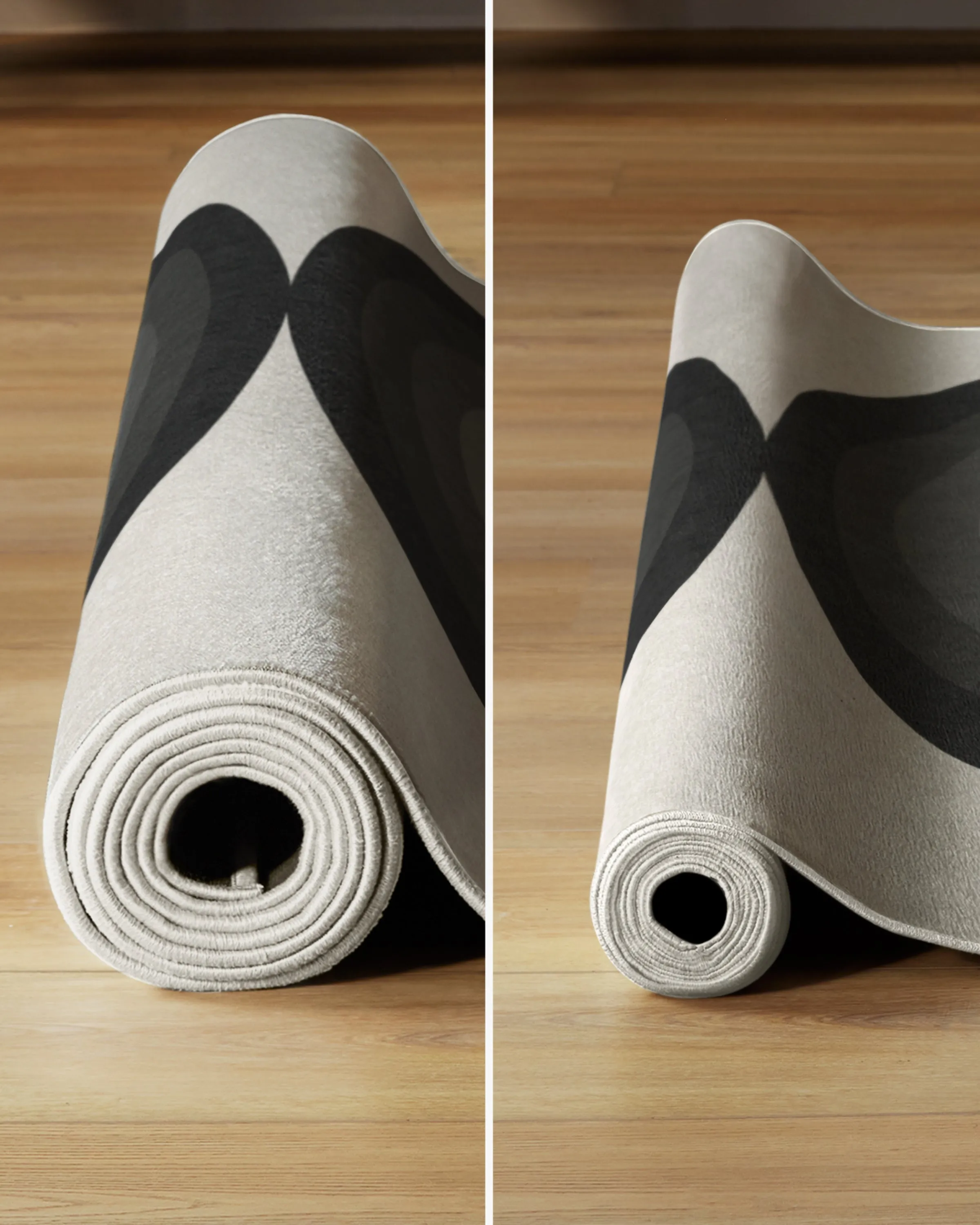 Absida Greyscale Tufted Rug