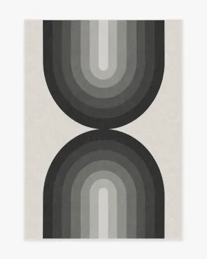 Absida Greyscale Tufted Rug