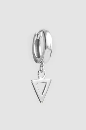 arrow earring hoop sterling silver <br> by Neinties