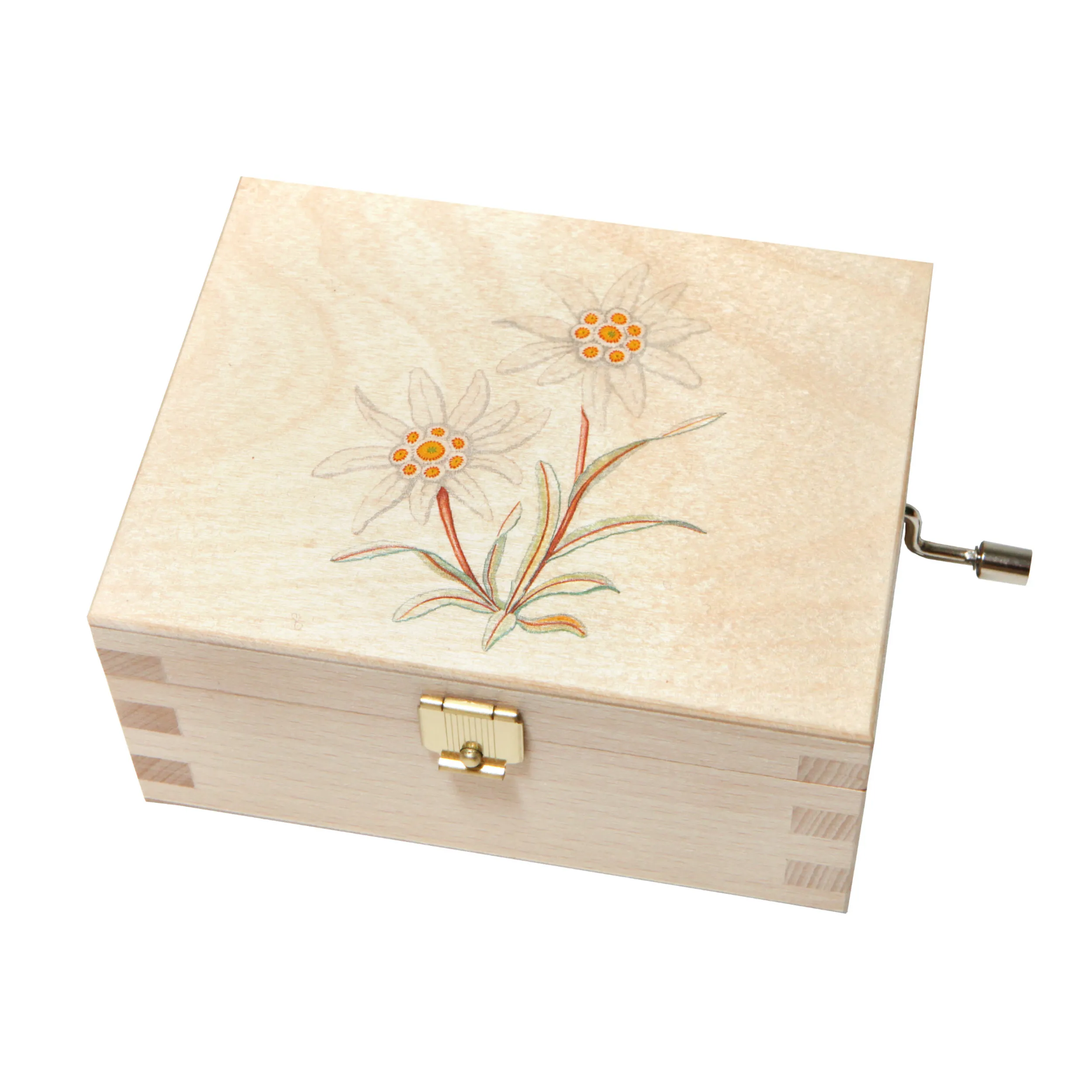 Atelier Fischer Musical Jewelry Box · Edelweiss