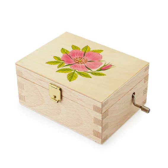 Atelier Fischer Musical Jewelry Box · Wild Rose
