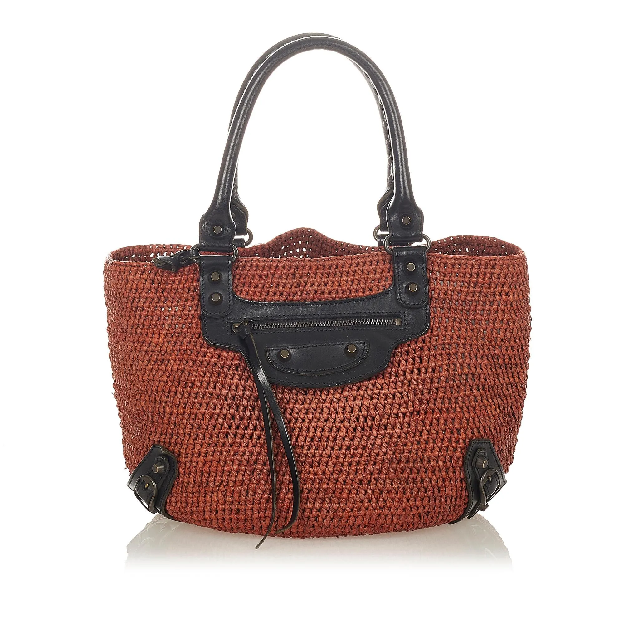 Balenciaga Motocross Classic Panier Basket Bag (SHG-26305)