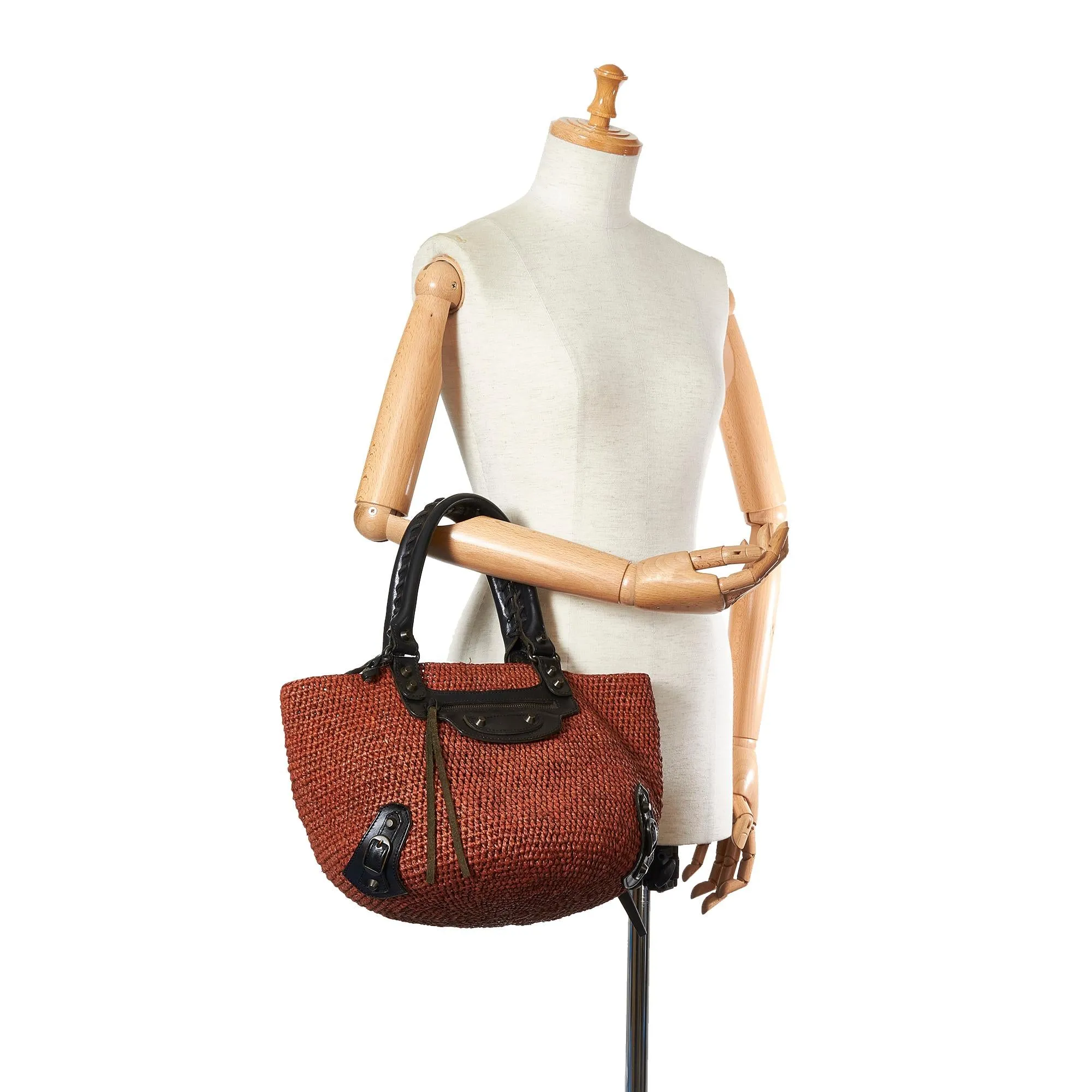 Balenciaga Motocross Classic Panier Basket Bag (SHG-26305)