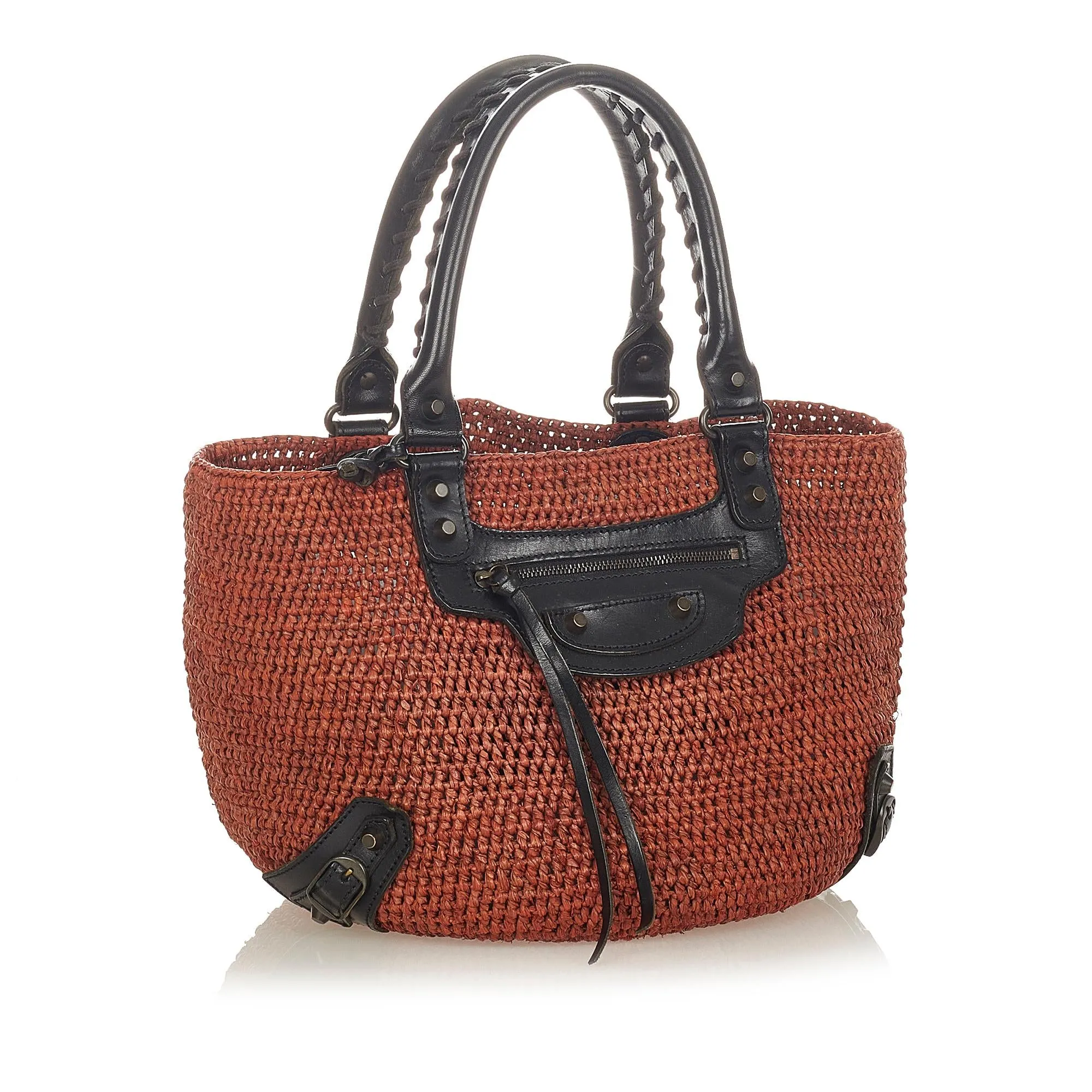 Balenciaga Motocross Classic Panier Basket Bag (SHG-26305)
