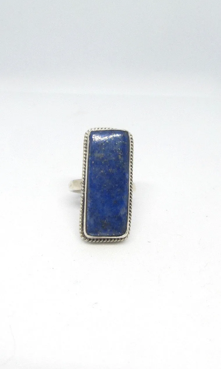BLUE HEAVEN Chimney Butte Sterling Silver & Lapis Lazuli Ring, Size 7.5