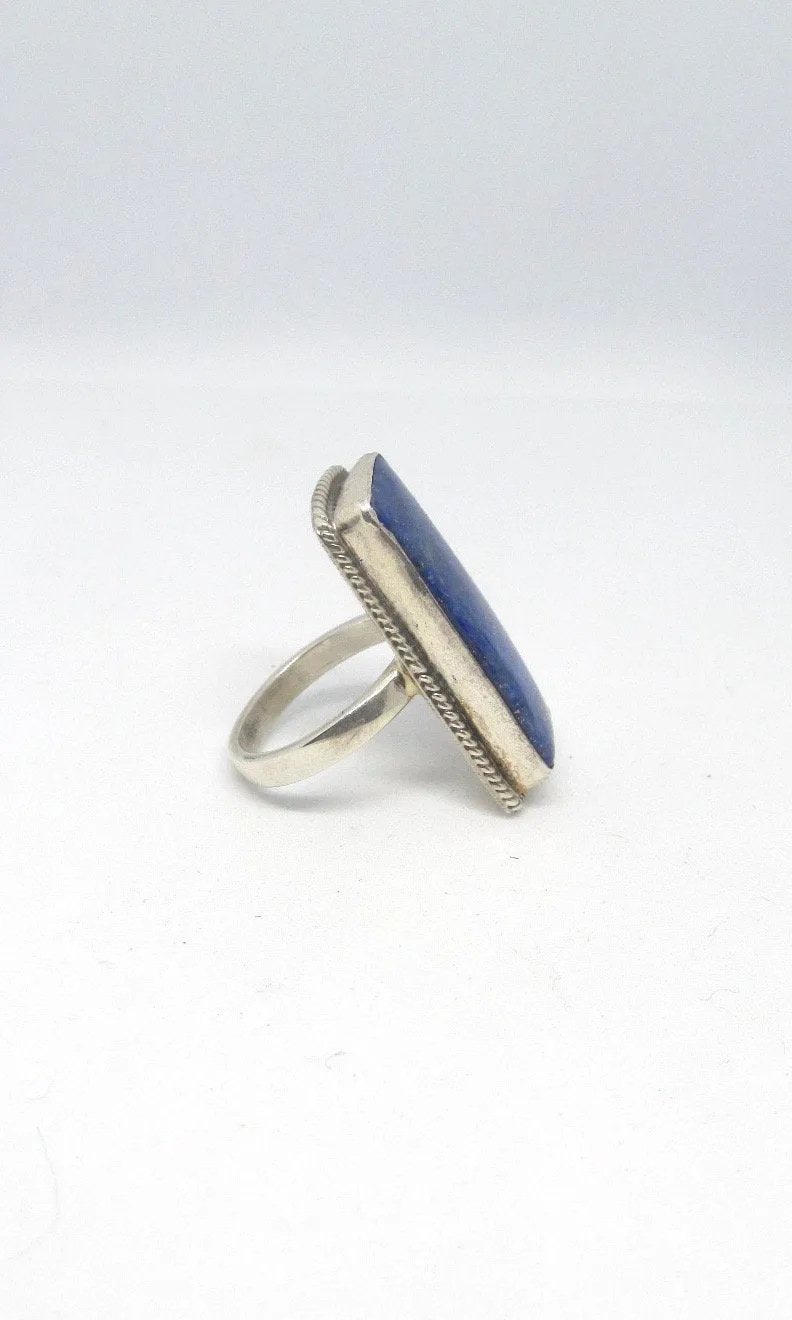 BLUE HEAVEN Chimney Butte Sterling Silver & Lapis Lazuli Ring, Size 7.5