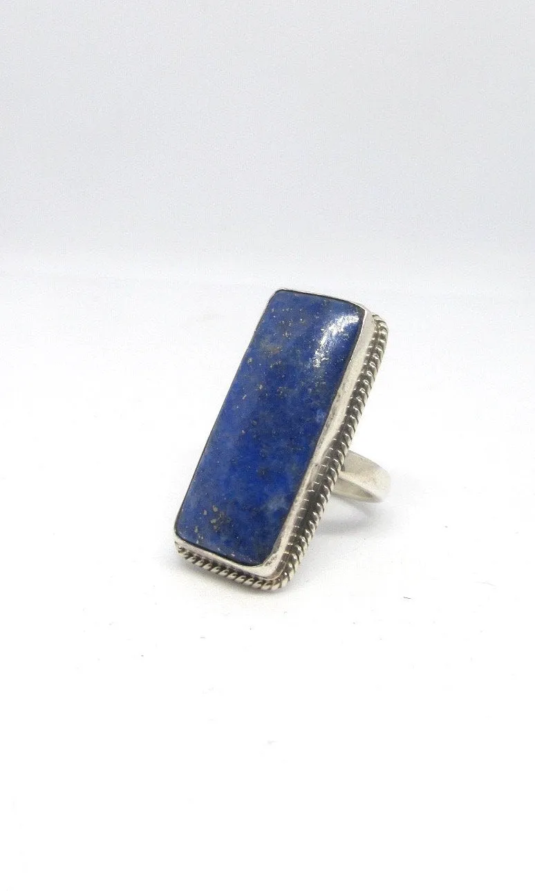 BLUE HEAVEN Chimney Butte Sterling Silver & Lapis Lazuli Ring, Size 7.5