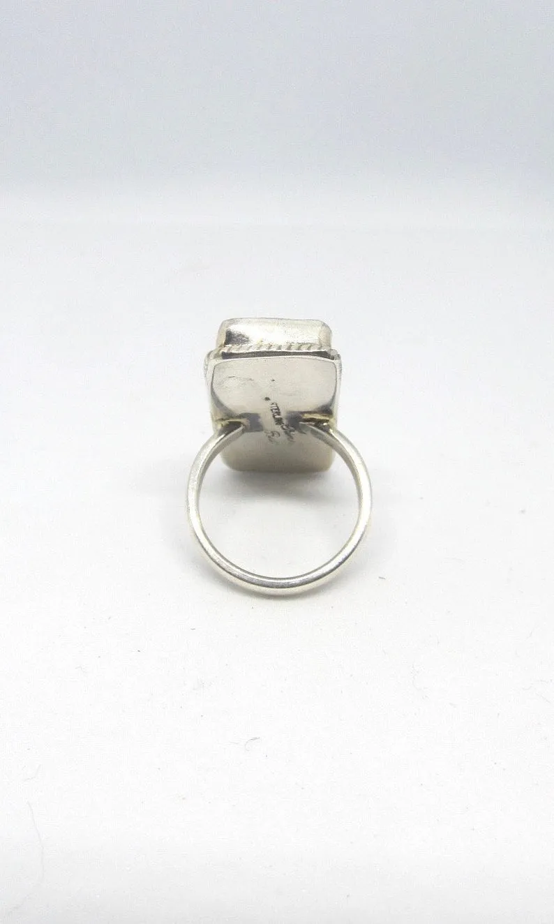 BLUE HEAVEN Chimney Butte Sterling Silver & Lapis Lazuli Ring, Size 7.5