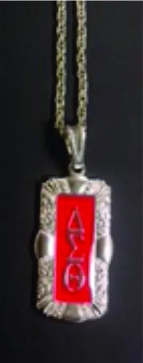 Delta Red Pendant w/ Chain