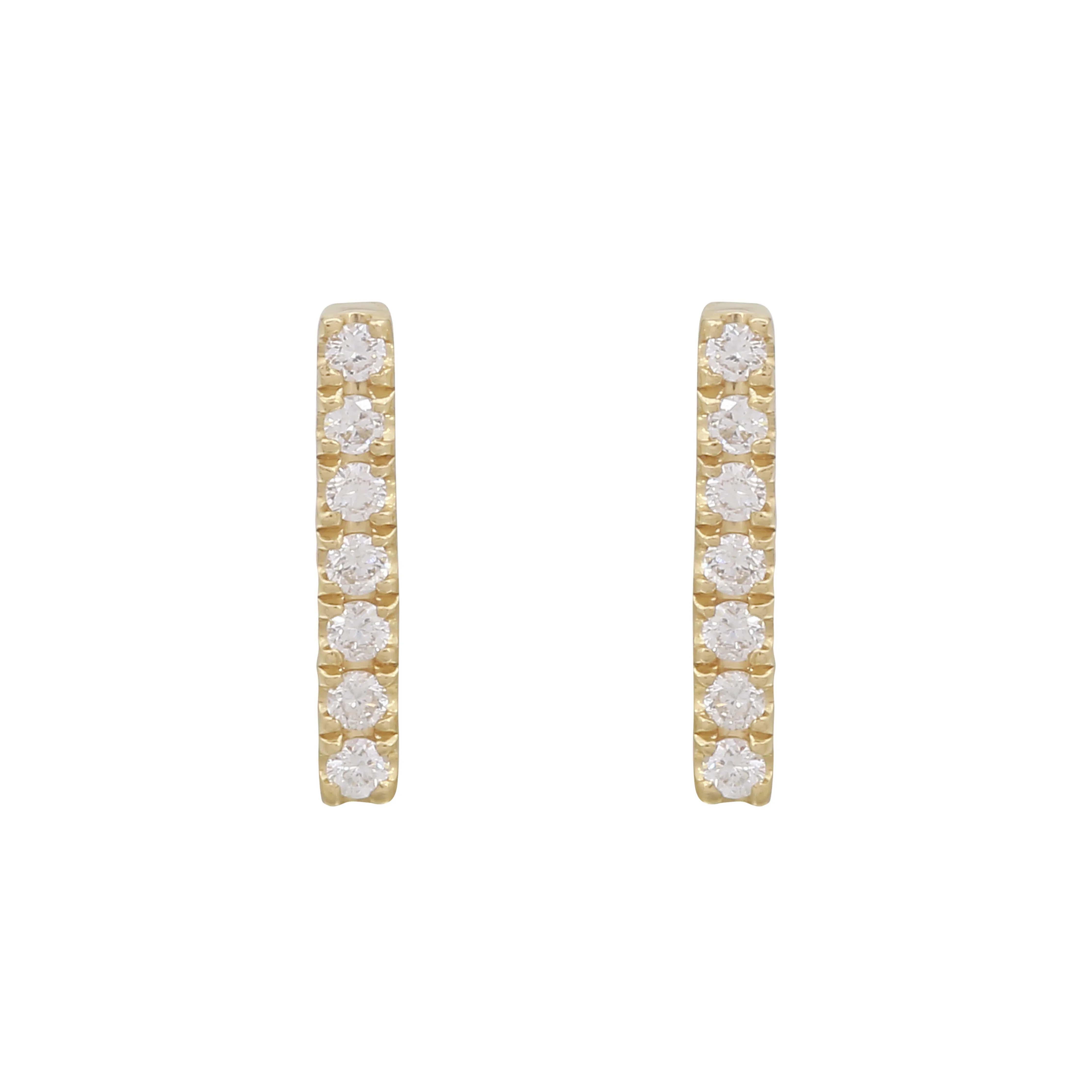 Diamond Bar Studs