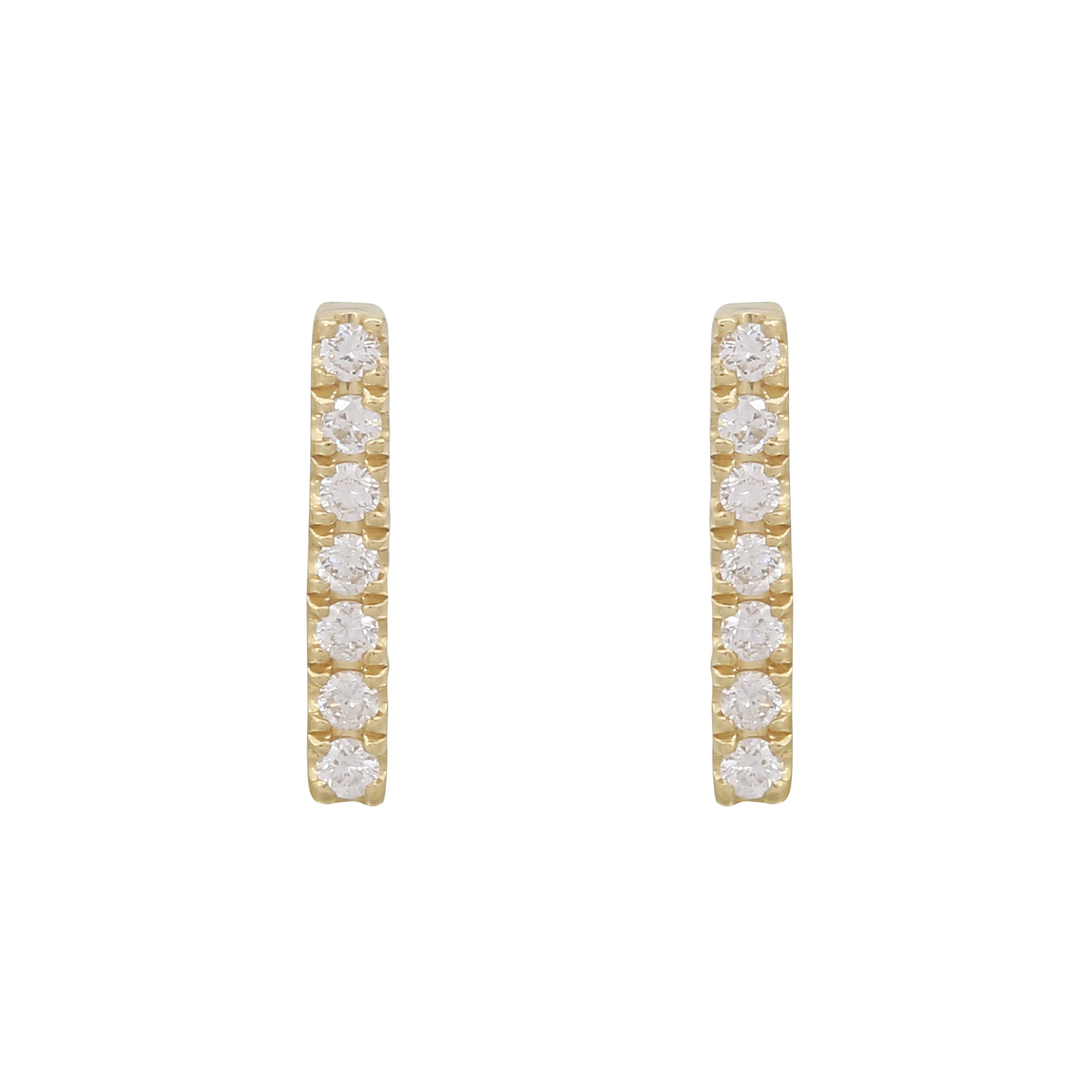 Diamond Bar Studs