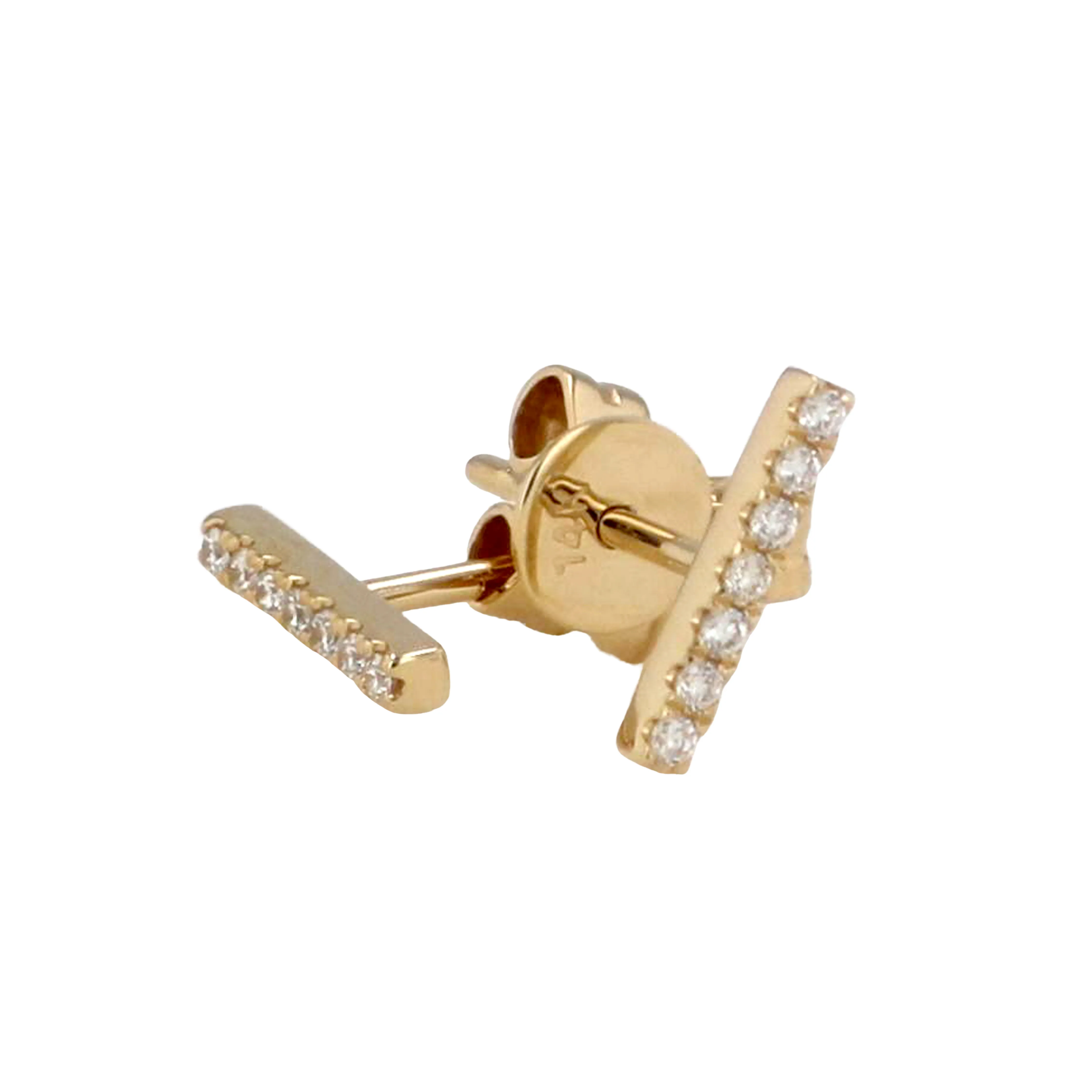 Diamond Bar Studs