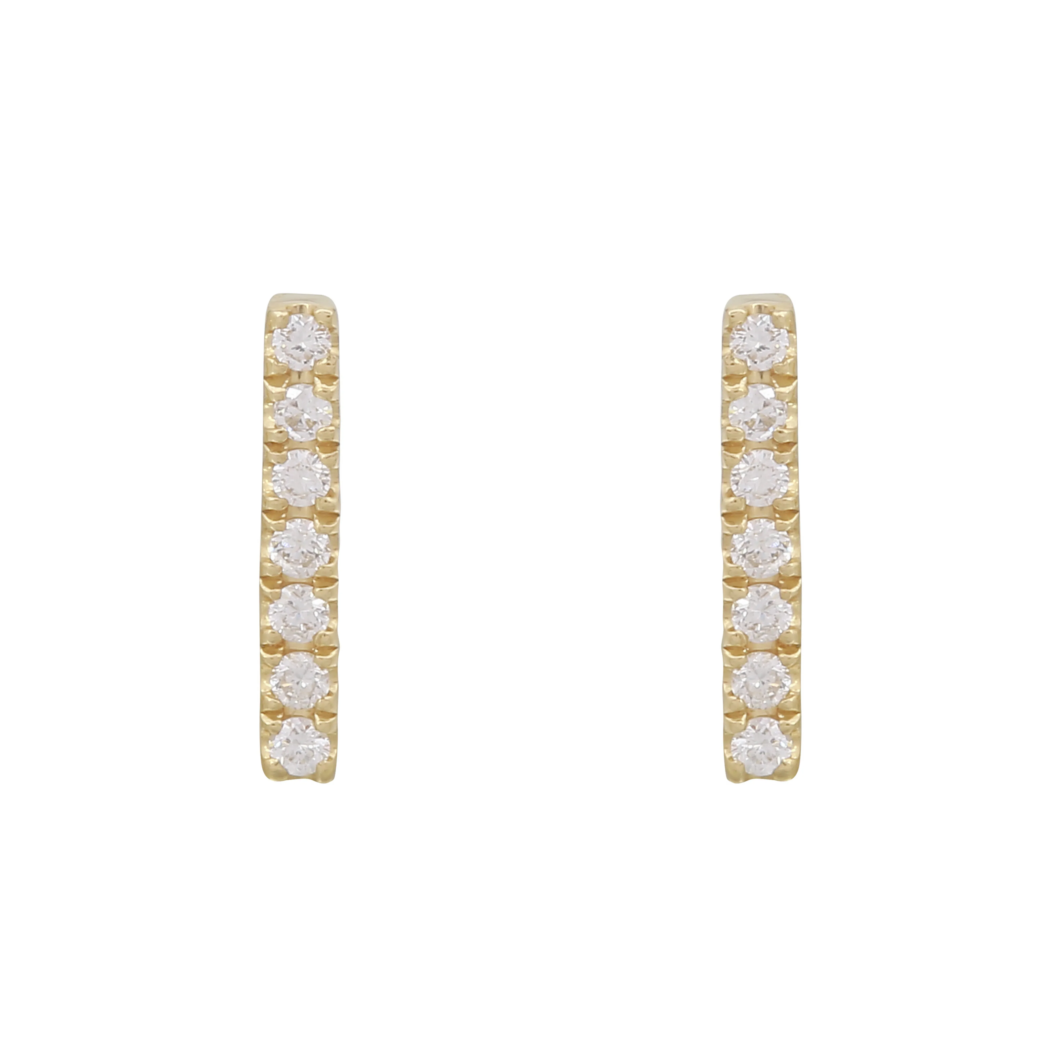 Diamond Bar Studs