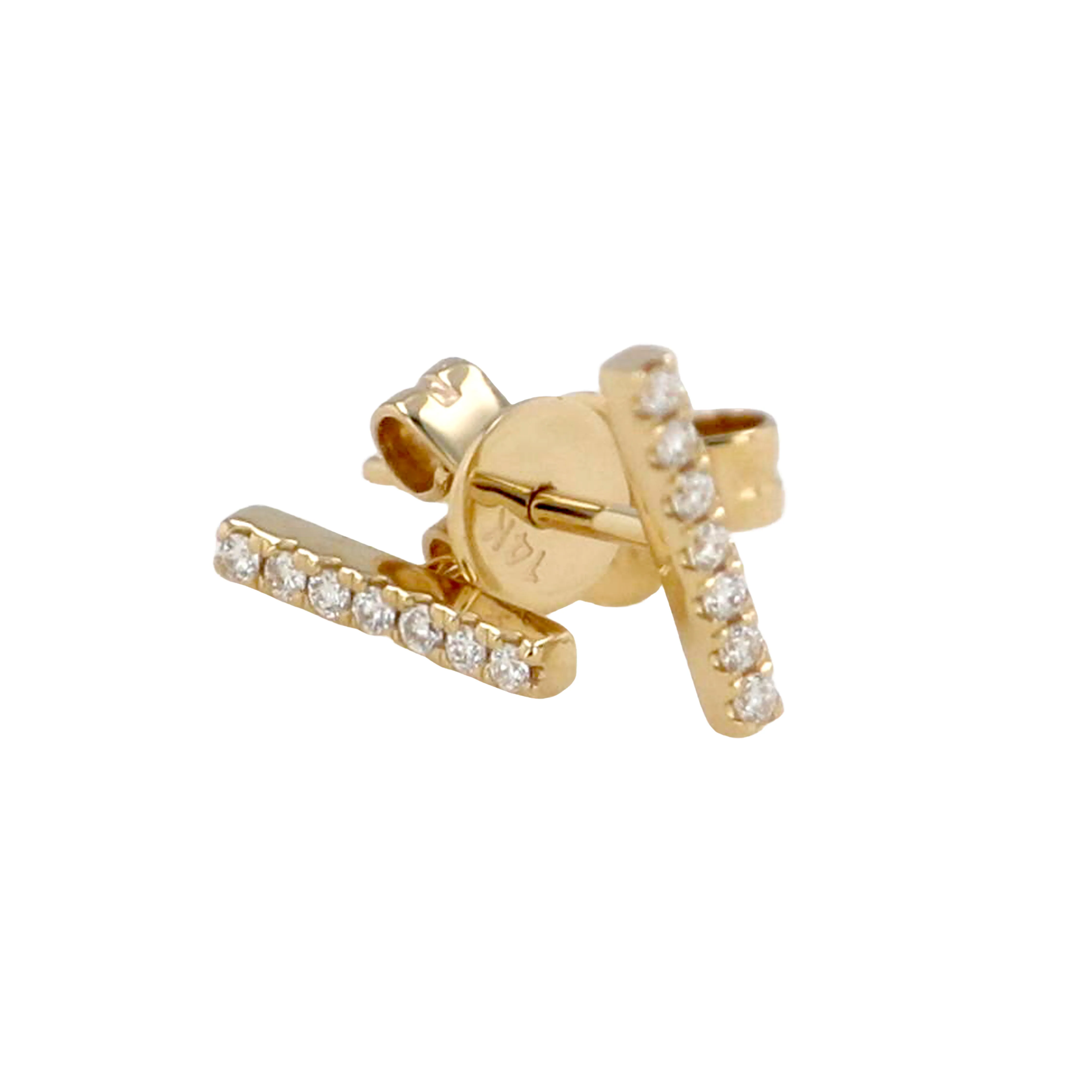 Diamond Bar Studs