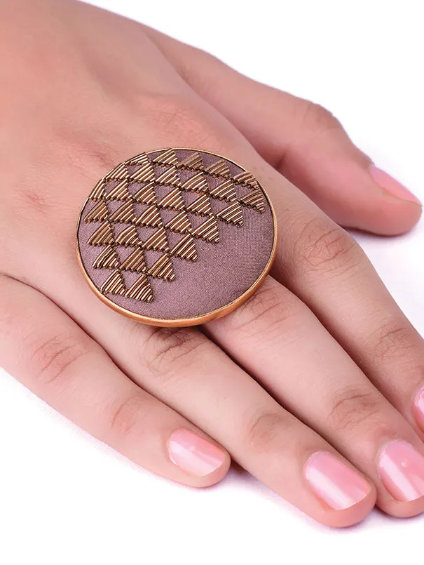 Fawn   Gold Noor Ring