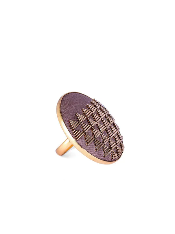 Fawn   Gold Noor Ring