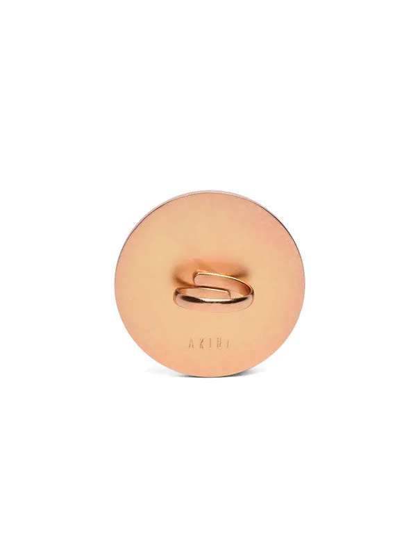 Gold Circle Noor Ring