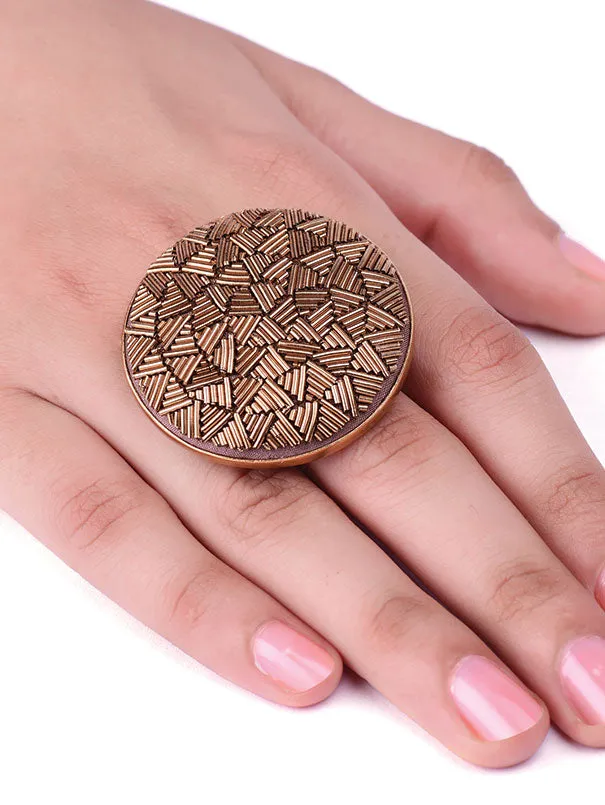 Gold Noor Ring