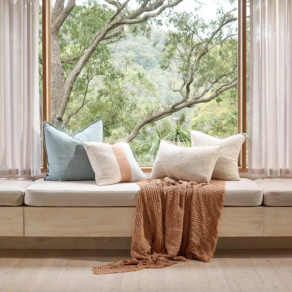Luca® Linen Cushion - Sky