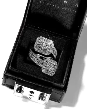 #LVNA2024 | Crossover Emerald Statement Diamond Ring 18kt