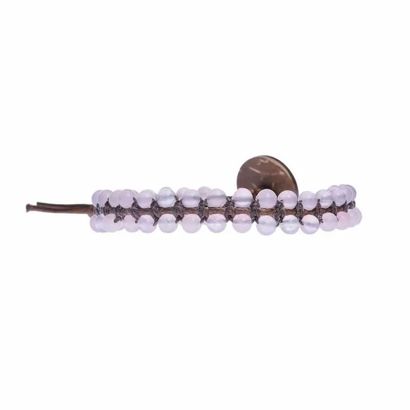 Rose Pink Boho Bracelet