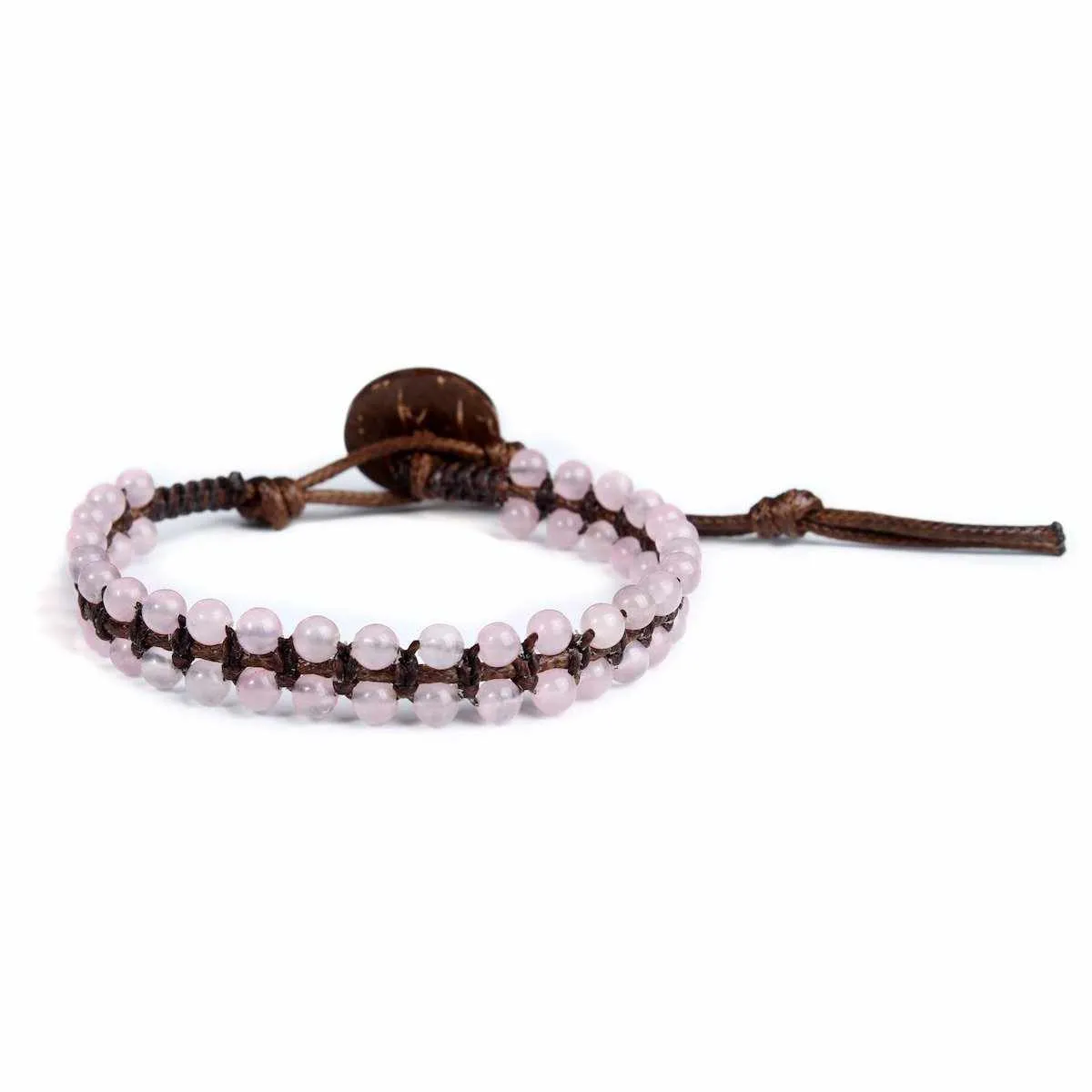 Rose Pink Boho Bracelet