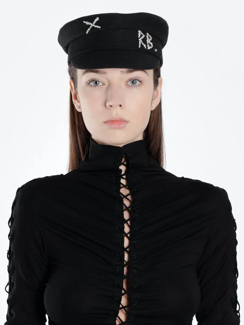 Ruslan Baginskiy Jewelry Baker Boy Wool Hat