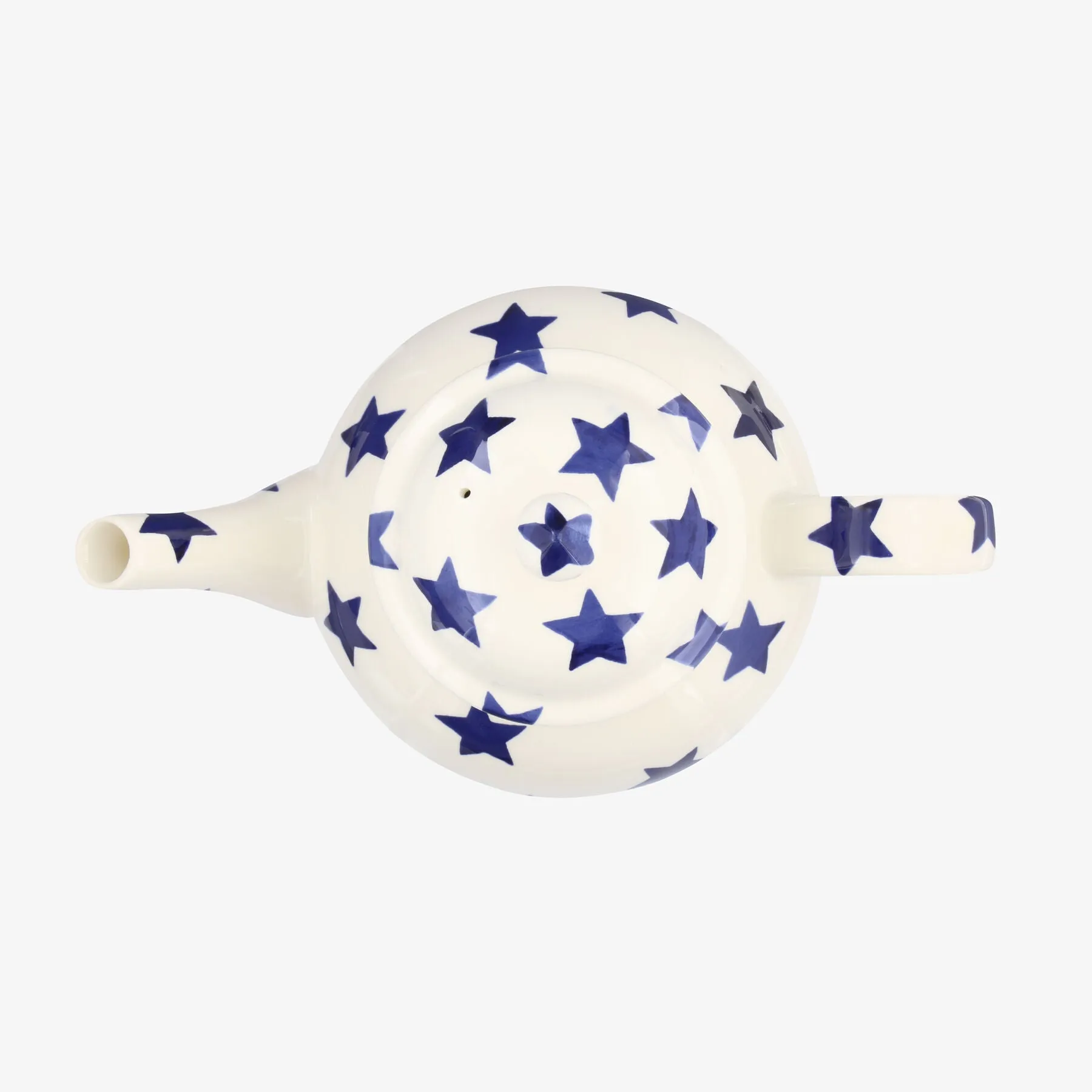 Seconds Blue Star 4 Mug Teapot